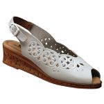Spring Step Flamingo (Women's) - White Leather
