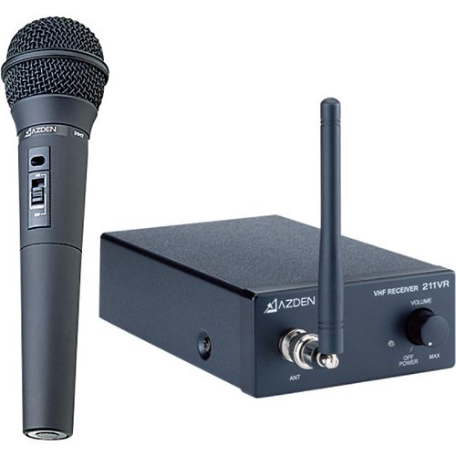 Azden Single-Channel Professional VHF Wireless Hand-Held Microphone System - A3, 171