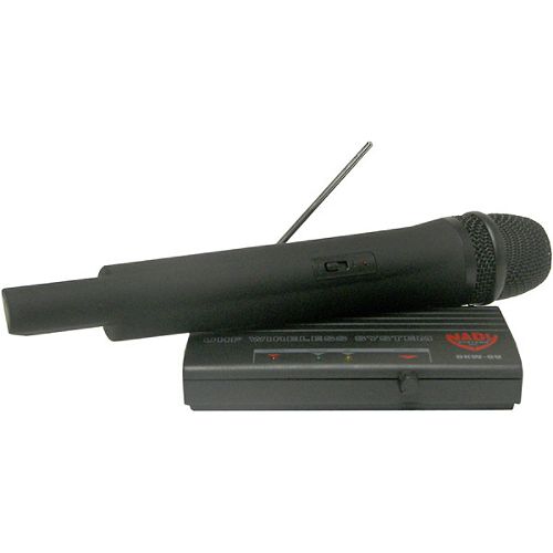 Nady Single-Channel UHF Wireless Hand-Held Microphone System - 800.200MHz