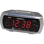 Emerson SmartSet Dual Alarm AM FM Clock Radio w Auto Lamp Controller