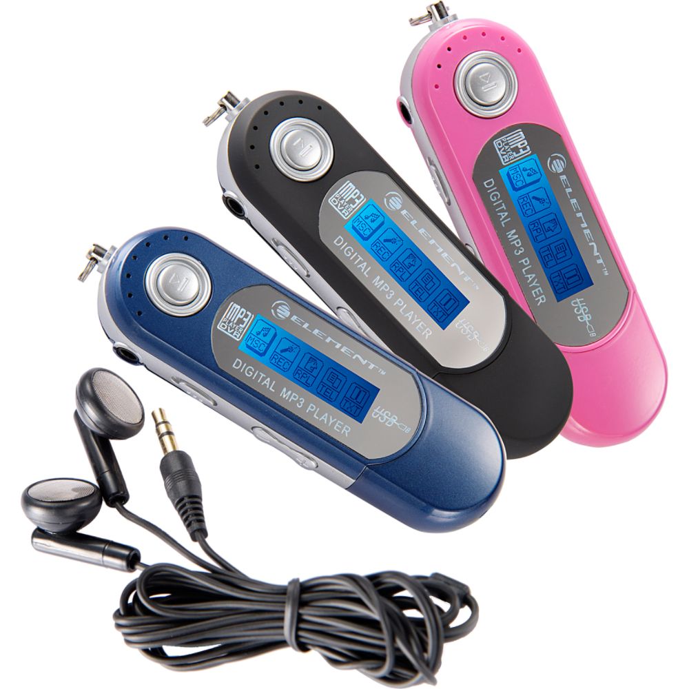 Element - 2GB MP3 Player - Pink