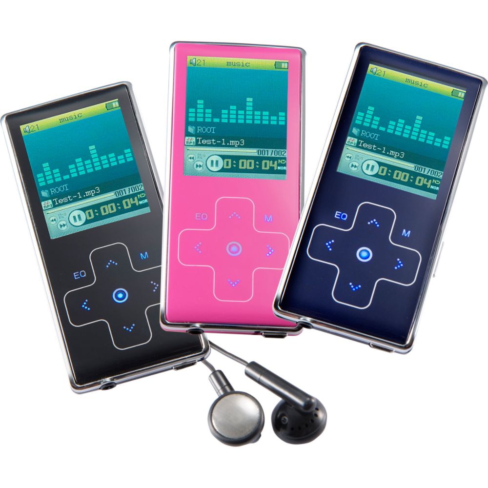Element - 2GB MP3 Player w/ Video - BLUE
