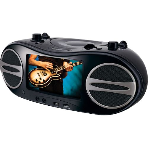 GPX Portable DVD CD Player w  7 in. (Diagonal) Display
