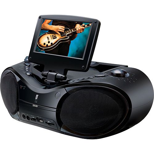 GPX Portable DVD CD HDTV Player with 7 in. (Diagonal) Display
