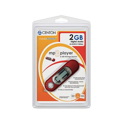 Centon 2GB moVex MP3 -Red