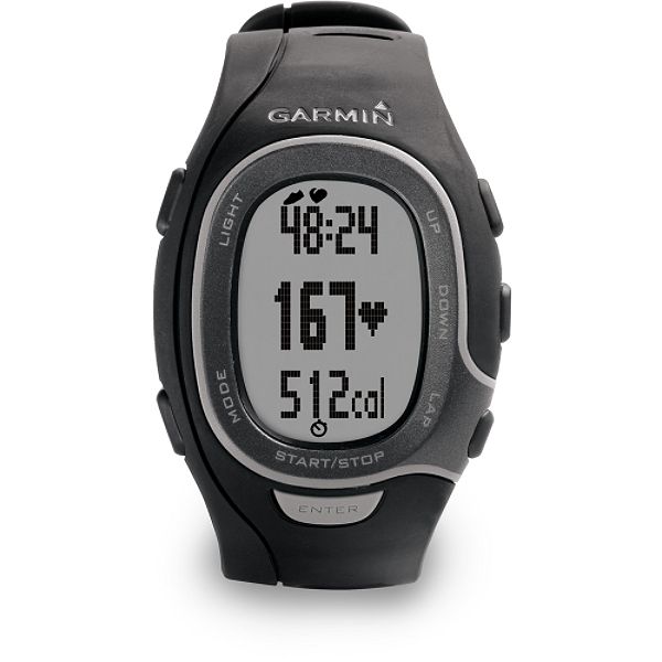 Garmin Forerunner 60 - Fitness Watch with Heart Rate Monitor - Men's Black