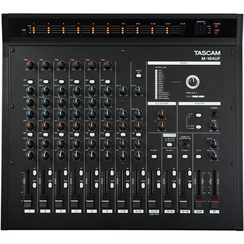 Click to buy Tascam 16-Channel Analog Mixer (with Effects & USB 2.0) .