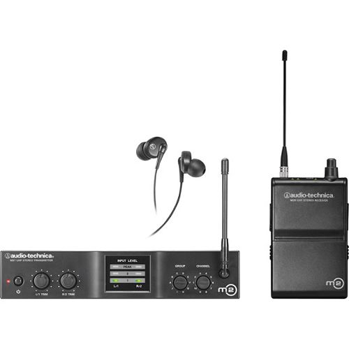 Audio Technica Wireless Stereo In-Ear Monitor System - L  575.000 - 608.000MHz - M2L Best Price