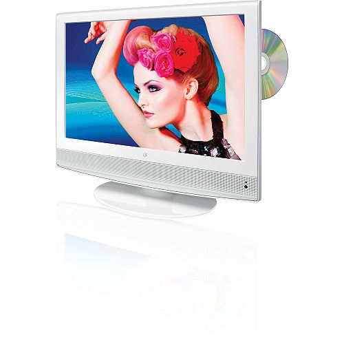 DPI GPX 22 In. LCD HDTV with DVD Player - White