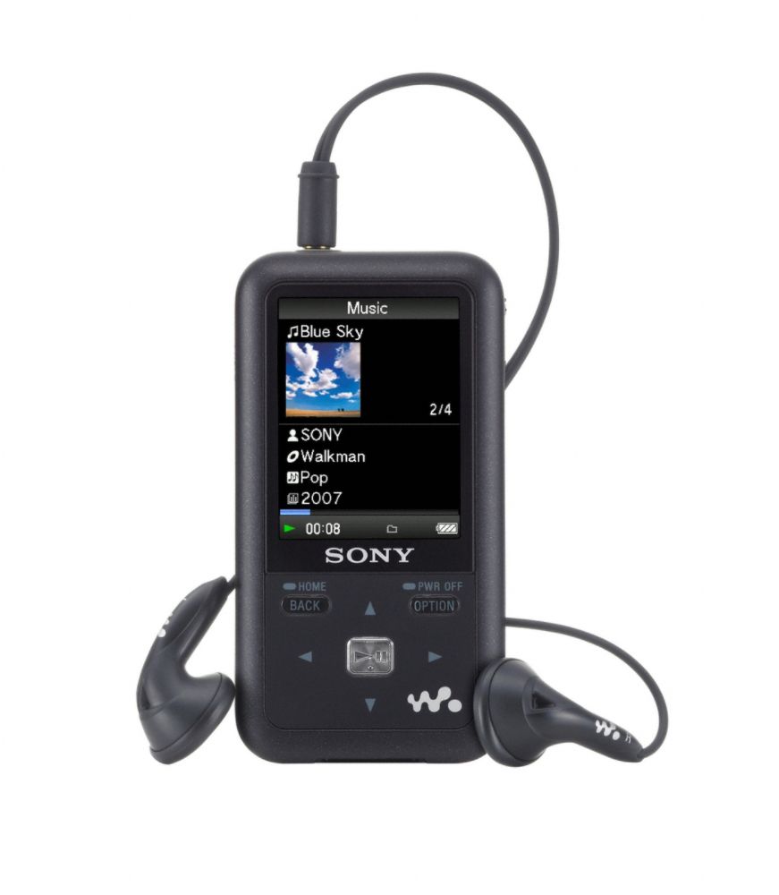 Sony - 2GB Walkman Video MP3 Player, Black