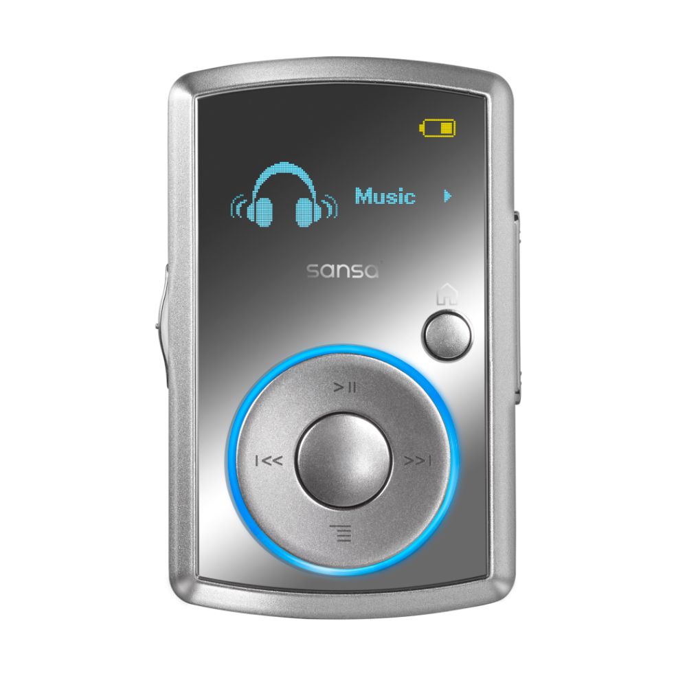 SanDisk - Sansa Clip MP3 Player 4GB - Silver