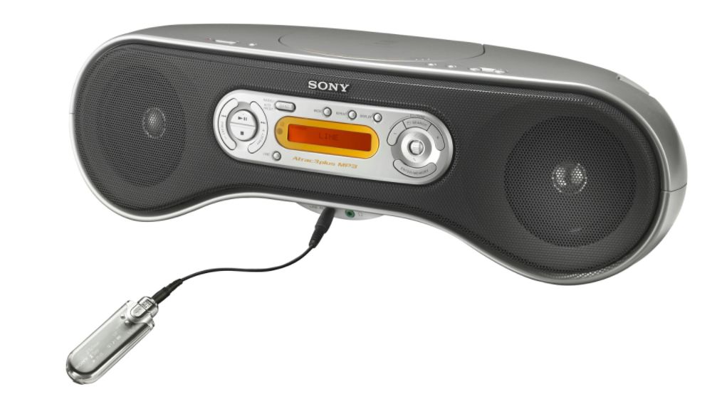 Sony Portable CD Player, AM-FM, MP3/ATRAC3 CD Playback