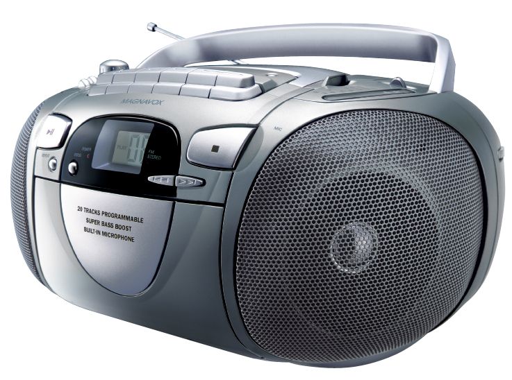 Magnavox CD Soundmachine with Cassette Deck, AM/FM Stereo Tuner