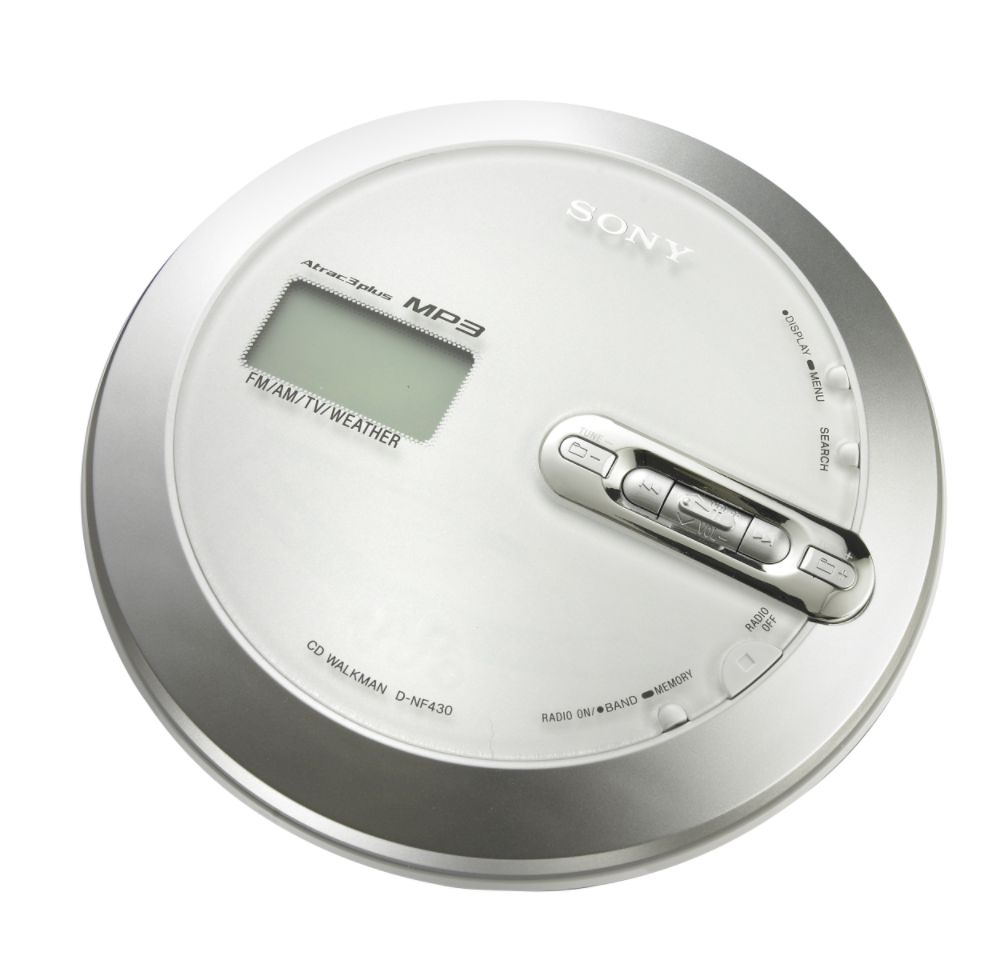 Sony Portable Walkman CD Player with MP3 / ATRACT3 / ATRACT3plus Audio Formats