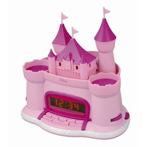 Disney Electronics Alarm Clock Radio, Princess Castle