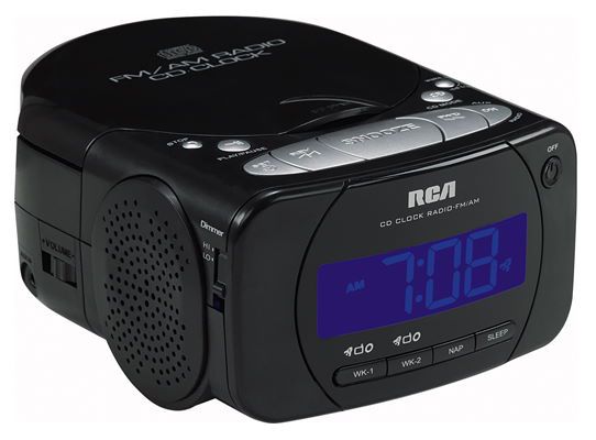 RCA - RP5600 Digital AM/FM CD Clock Radio