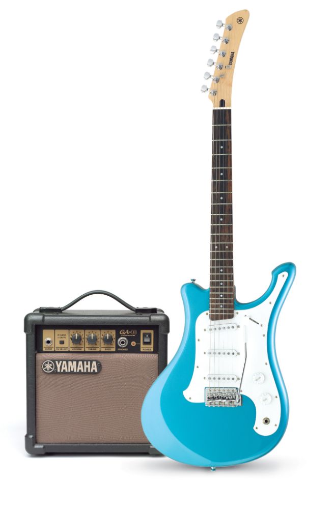Yamaha Electric Guitar, Malibu Blue