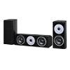 150W (RMS) Surround Speaker (Pair) plus 1 150W (RMS) Center Speaker (Black)