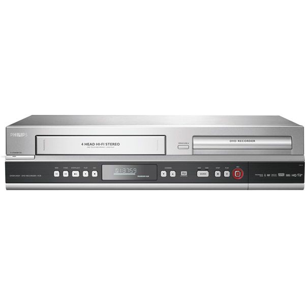Philips DVD Recorder/VCR with 1080p Up-Conversion