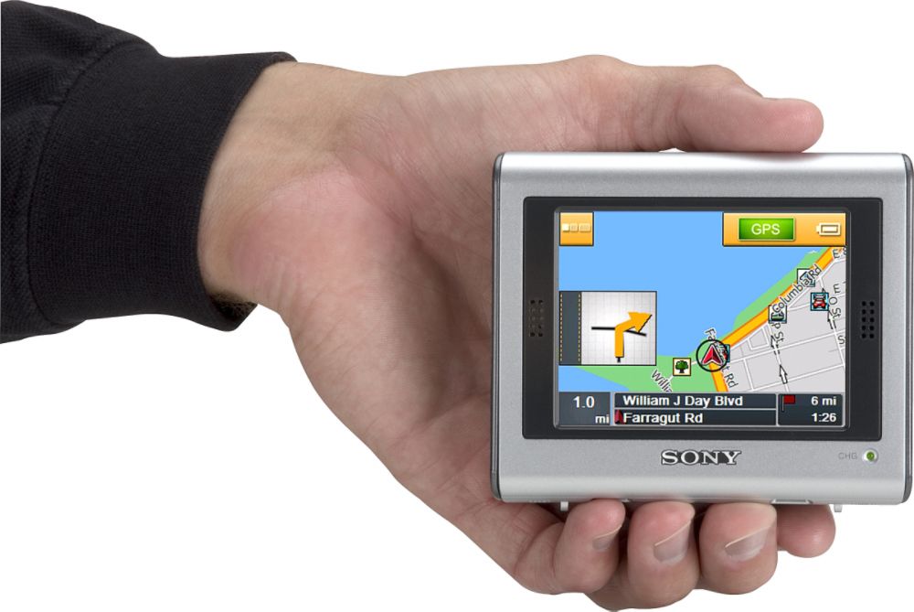 Sony Portable GPS Satellite Navigation System