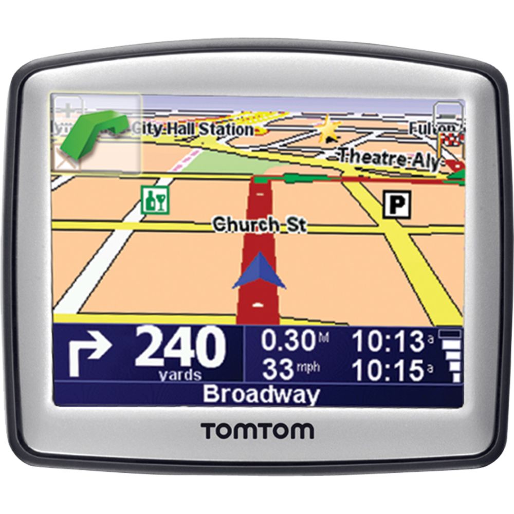 Tomtom Lifetime on Tomtom One 125 3 5 In  Touchscreen Display Gps Navigation System