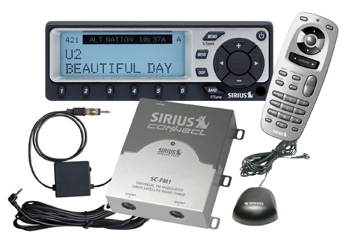 Sirius SCFM1 Universal FM Modulated Satellite Radio Tuner
