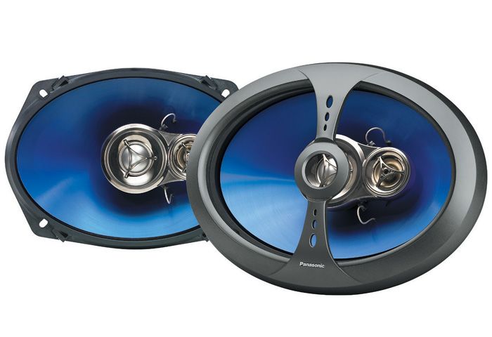 Panasonic 260 Watt Peak 6" x 9" 3-Way Rear-Deck Mount Speakers (Pair)