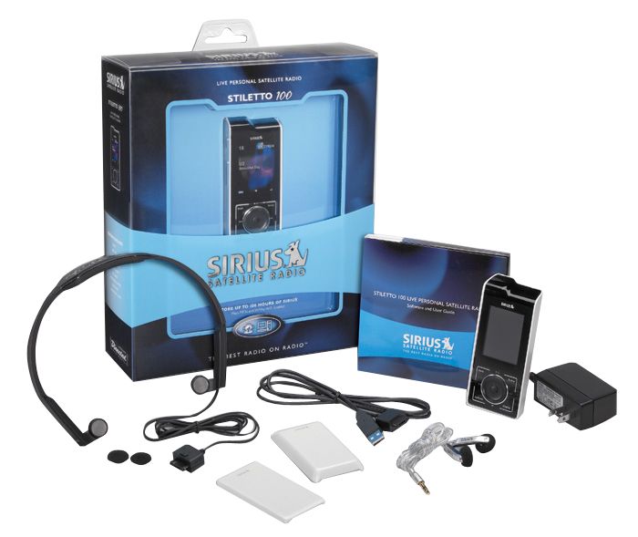 Sirius Stiletto Live Portable Satellite Receiver
