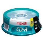 Buy Maxell CD-R Blank Media, 48X, 80 min. 700MB, 25 Pk. now!