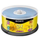 Buy Sony CD-R Blank Media, 30 pk. 80 Minutes now!