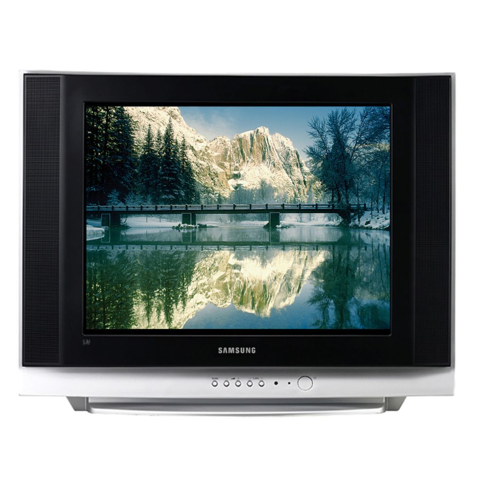 Samsung - 20 in. Class CRT SDTV, Ultra SlimFit