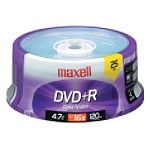 Buy Maxell DVD+R Blank Media, 25 pk. 4.7GB