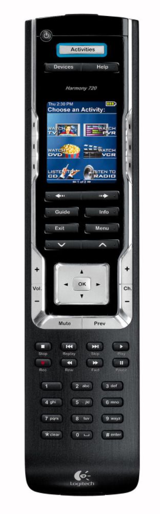 Logitech Universal Remote, Harmony 720