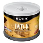 Sony DVD-R, 120 Minute, 4.7 GB 50 disc