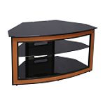 Bell'O Versatile Wood Trim Corner-Fit Audio Video Furniture System