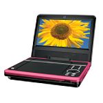Buy GPX Portable DVD Player w  8 in. Widescreen Display - Pink
