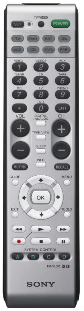 Sony 8 AV Component Learning Remote