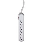 RCA Surge Protector, 6 outlet
