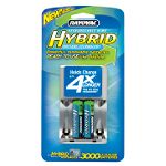 Buy Rayovac Rechargeable HYBRID Batteries with Charger, AA - 2 Pk.