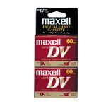 Maxell MiniDV Video Cassette, 2 pk. 60 Minutes