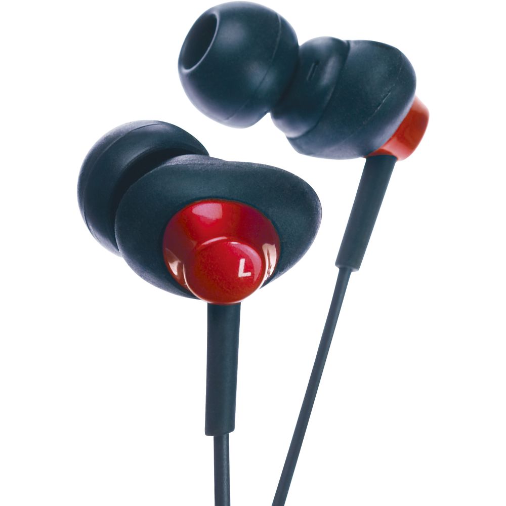 JVC - AIR-CUSHION HEADPHONES (RED)