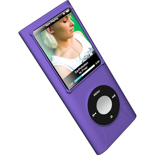 ifrogz iPod 4G Nano Wrapz purple iPods & MP3 Players