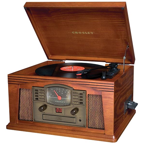 Crosley Lancaster Entertainment Center - Paprika