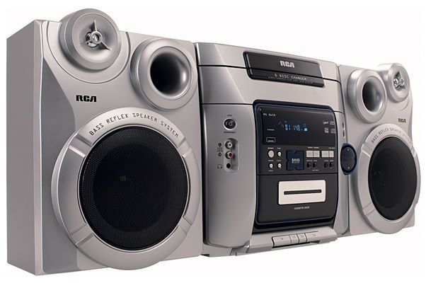 RCA 5-Disc CD Changer Mini System