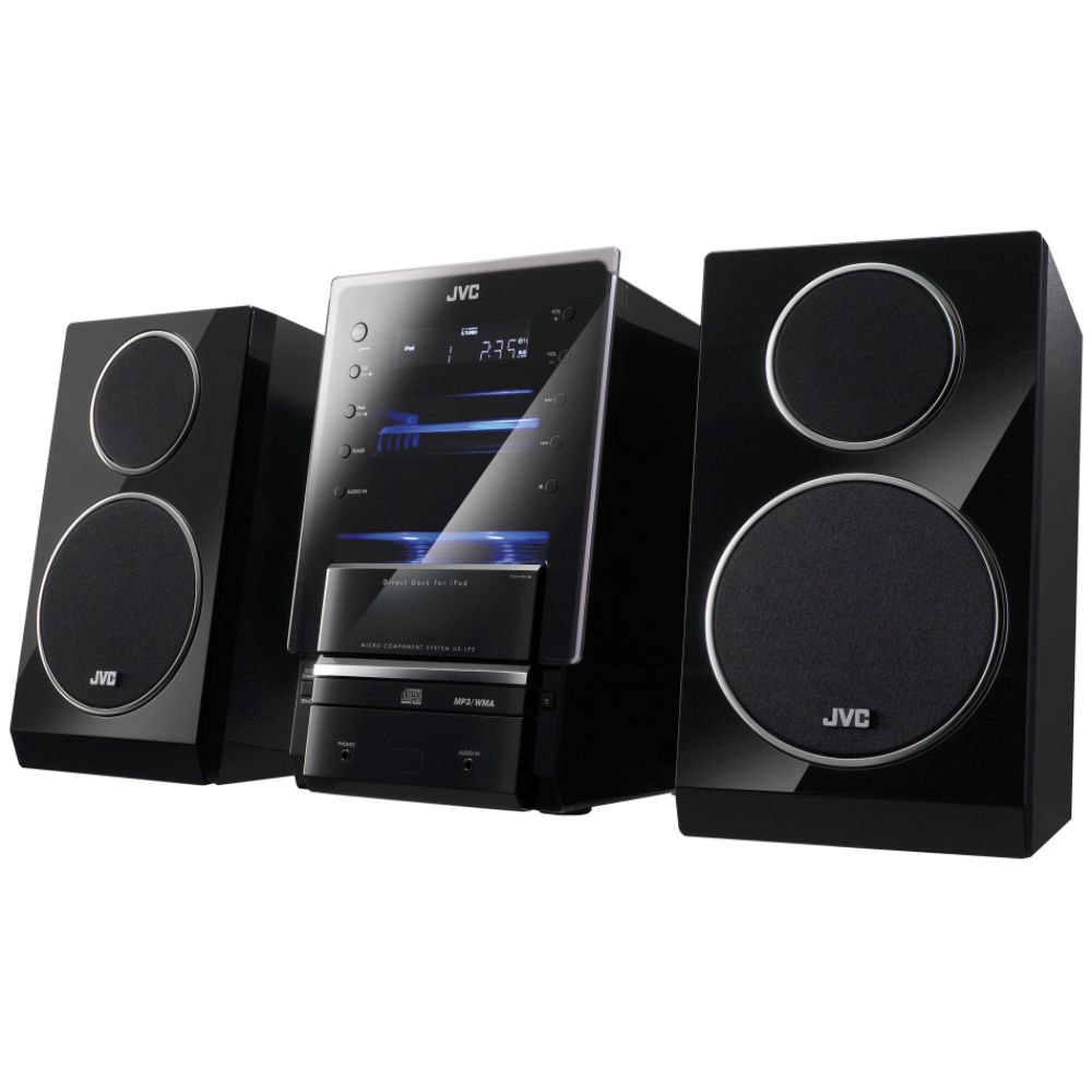 JVC - Micro Audio System w/ iPod Dock, 70W