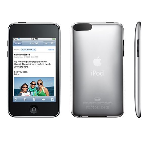 Apple - iPod Touch 8GB 3.5 in. Screen Digital Media Player - Silver