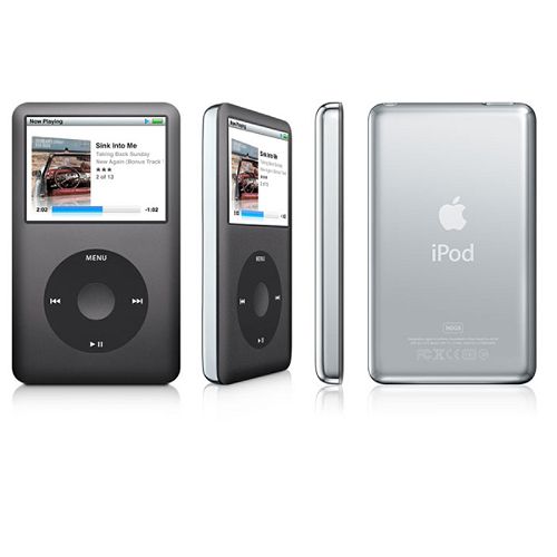 Apple iPod classic 160GB 2.5 in. Screen Digital Media Player - Black