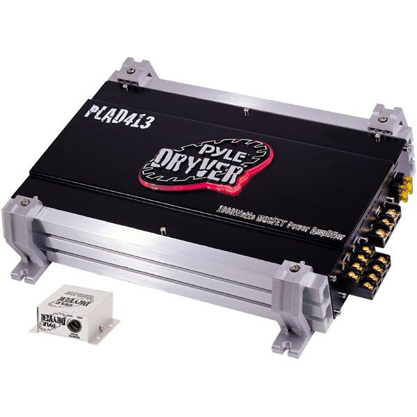 Pyle 2000-Watt 4-Channel MOSFET Amplifier - 500W X 4 Channels