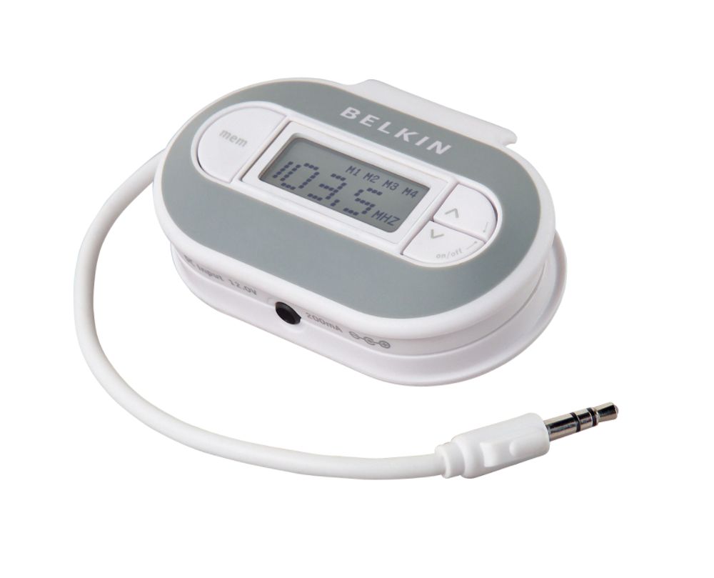 Belkin FM Transmitter, Tunecast II for Apple iPod