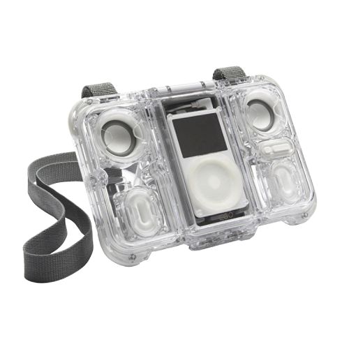 Buy Atlantic Waterproof iPod Case with Speakers, Clear